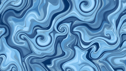 abstract blue background with waves