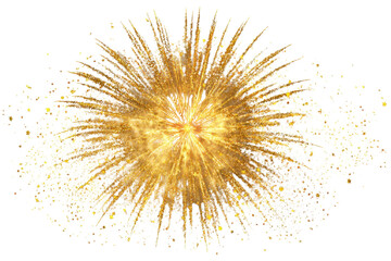 Happy New Year festive celebration party fireworks explosion PNG