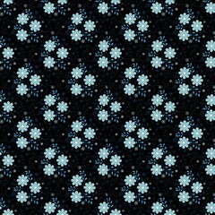 seamless flowers pattern