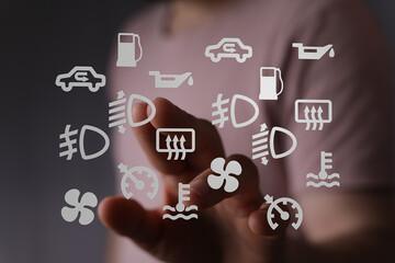 Learn to identify common car warning lights and symbols.  Quick guide for drivers.