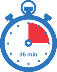 Stopwatch illustration vector icon scalable eps for time measurement and sports
