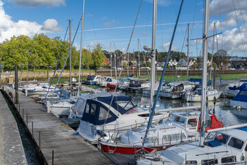 Fareham Quay marina in Hampshire England