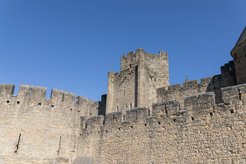 Fototapeta premium Cité médiévale de Carcassonne, Département de l’Aude, Occitanie, France, Europe