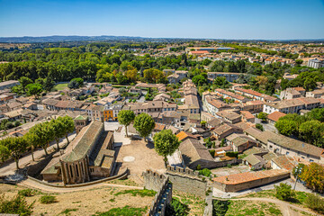 Cit&eacute; m&eacute;di&eacute;vale de Carcassonne, D&eacute;partement de l&rsquo;Aude, Occitanie, France, Europe