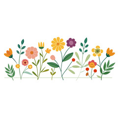 spring flowers background