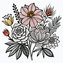 vector floral background