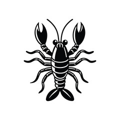 Scorpion vector illustration isolated on white suitable for tattoo design
