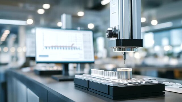 Rheometers test material viscosity in a materials lab with spindles rotating samples shearing torque gauges measuring and data curves plotting presented in a viscous photo wit