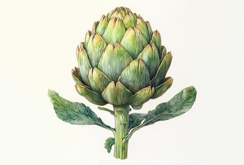 Artichoke, organic vegetable, sketch. Vintage retro print, artichoke food, botanic ink style drawing, linear drawing, engrave old school. Sketch artwork silhouette artichoke. Illustration