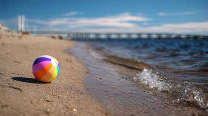 volleyball on the beach