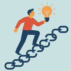 Turning challenges into opportunities: climbing the chain of innovation