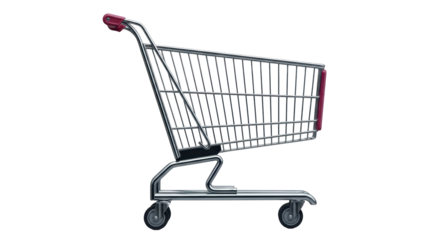 Isolated Shopping Cart
