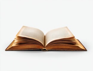 Obraz premium Open antique book, pages spread wide