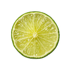 ライム断面 lime fruit slice
