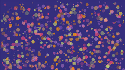 Abstract bubbles background with overlapping circles and transparent shapes design