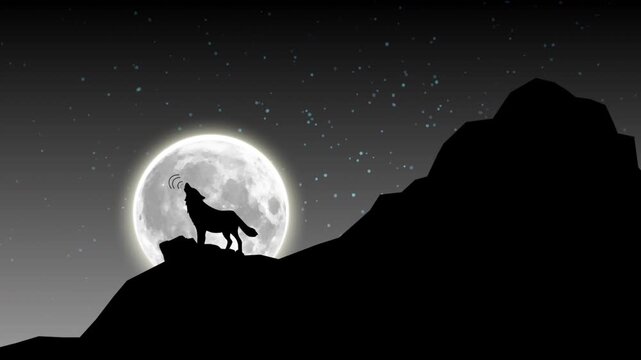 Wolves Howling At Night Images – Browse 81,982 Stock Photos