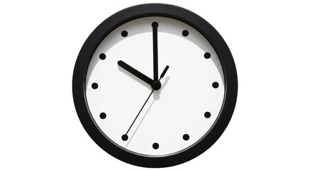 Isolated Clock Ten O'Clock