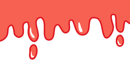 Abstract Pink Slime Dripping on White Background. Playful Slime Splash Isolated. Kawaii Slime Drip Graphic. fluid liquid fun background. fluid liquid background.