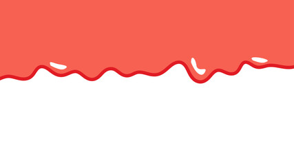 Abstract Pink Slime Dripping on White Background. Playful Slime Splash Isolated. Kawaii Slime Drip Graphic. fluid liquid fun background. fluid liquid background.