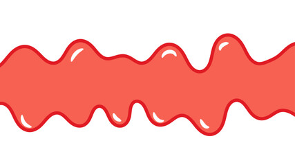 Abstract Pink Slime Dripping on White Background. Playful Slime Splash Isolated. Kawaii Slime Drip Graphic. fluid liquid fun background. fluid liquid background.
