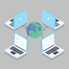 technology vector design illustration