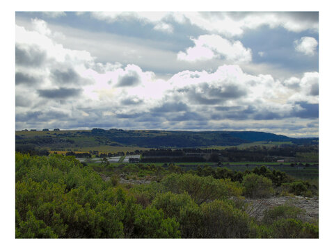 Paisaje de Sierra de los Padres, Mar del Plata, Argentina