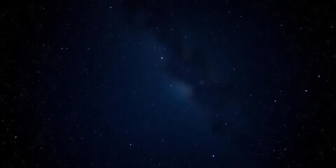 Fototapeta premium Vast, dark night sky filled with countless twinkling stars, outer space, astronomy