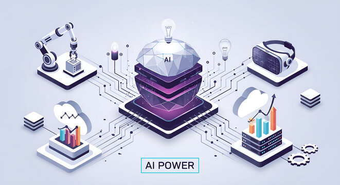 Artificial Intelligence Corporate Technology Ecosystem Design - Powered by Adobe