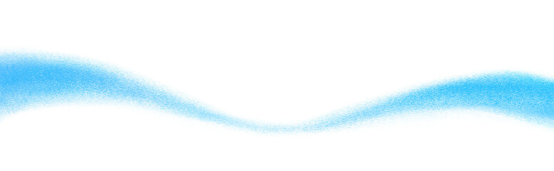 水色の波状にウェーブする背景デザイン