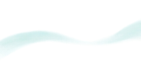 雪のような水色のパステルな波状ブラシ背景デザイン