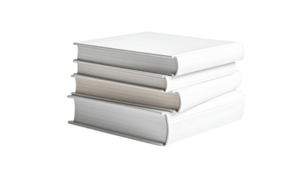 Stack of blank books (1)
