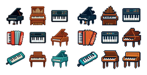 Colorful Keyboard Icons