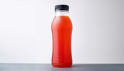 isolated bottle of gatorade brand fruit punch sport drink on white background