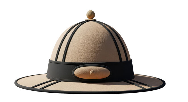 Isolated Pith Helmet