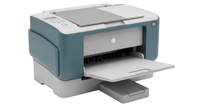 Isolated Inkjet Printer
