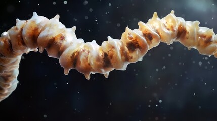 Exploration of Borrelia Burgdorferi Under the Microscope Revealing Intricate Structures