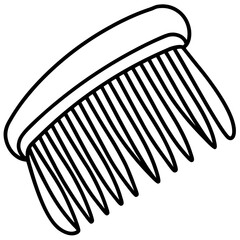 Comb Jelly line art vector