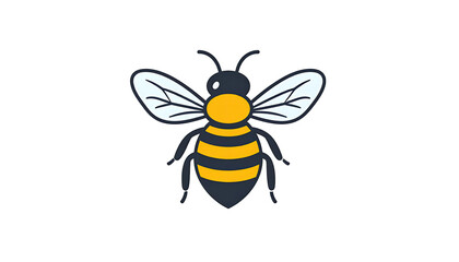 Fototapeta premium Cartoon bee illustration