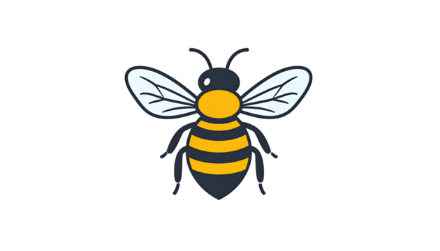 Cartoon bee illustration