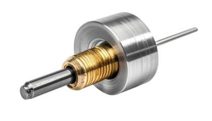 Metal component with precision fit