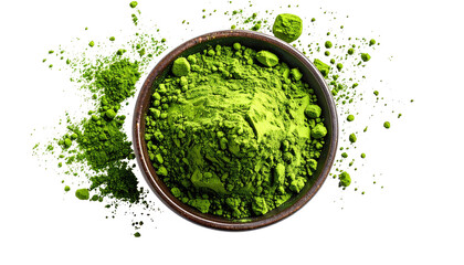 Green powder in a bowl (1)