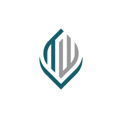 creative TW logo with blue and grey nuances