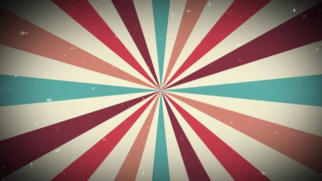Retro background with abstract textured spiral pattern. with smooth motion and vintage dark colors. motion graphics
