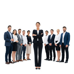 group of business people