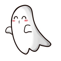 Cute halloween ghost