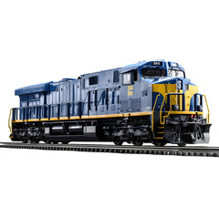 Obraz premium A blue and yellow diesel locomotive train engine on a railway track, isolated on a transparent background