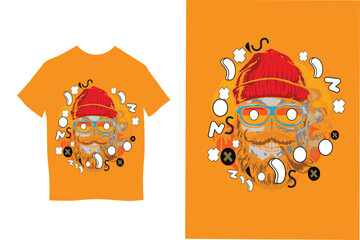 new t shirt design template here