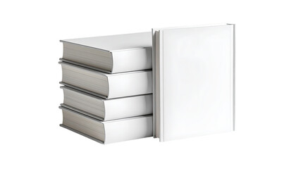 Stack of blank books