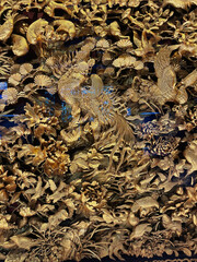 The unique door carvings of the Ancestral Temple of Chen Family