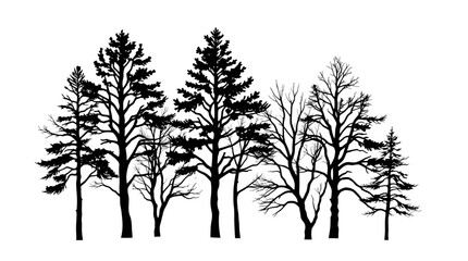 A stylized green tree with visible roots, encircled within a dark-teal ring, symbolizes growth and nature.